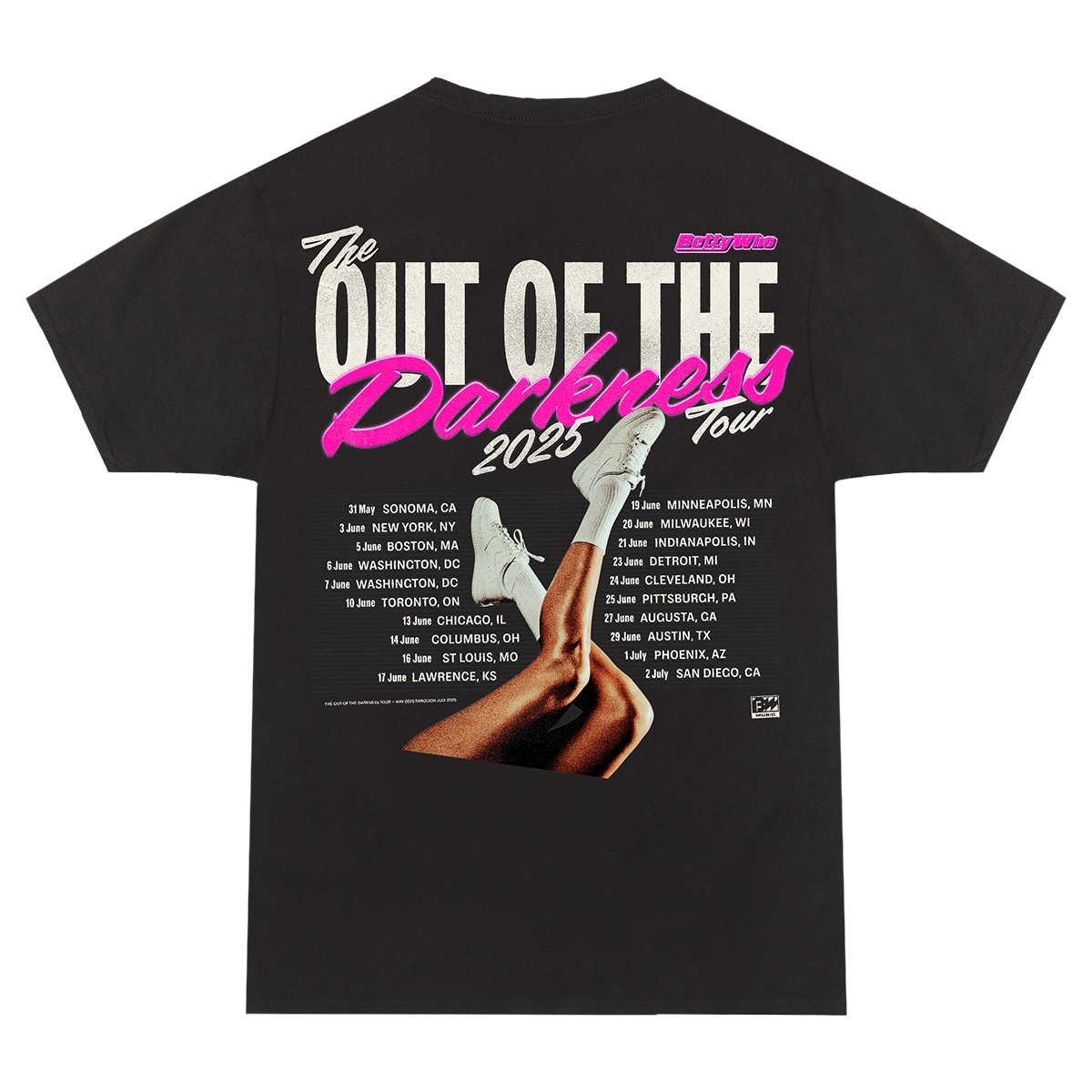 Out of the Darkness - Tour Tee