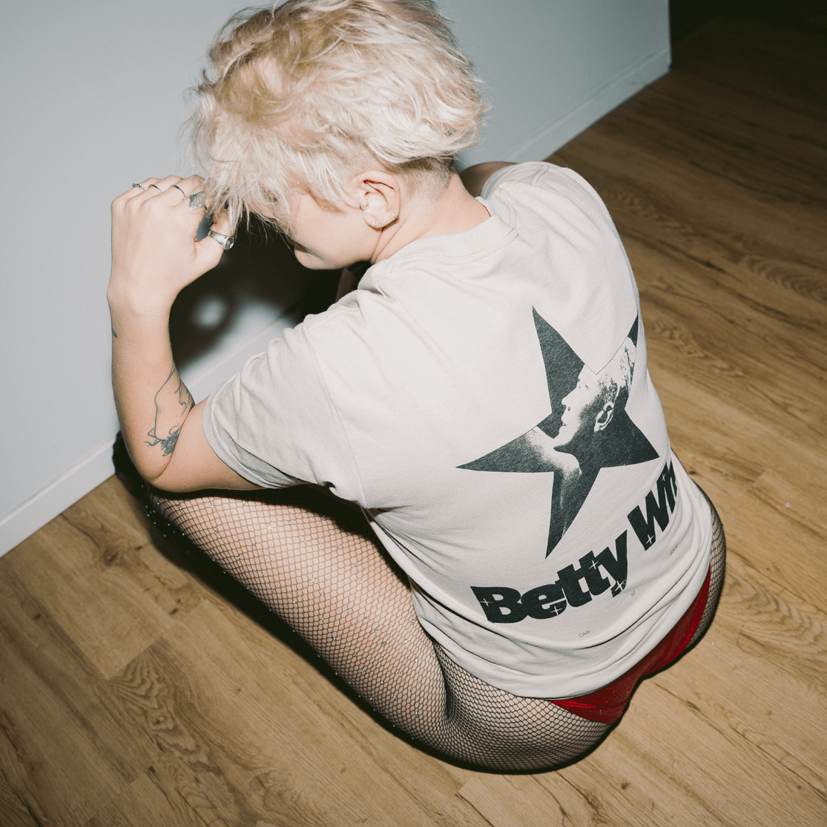 "BIG" Anything Tan Tee