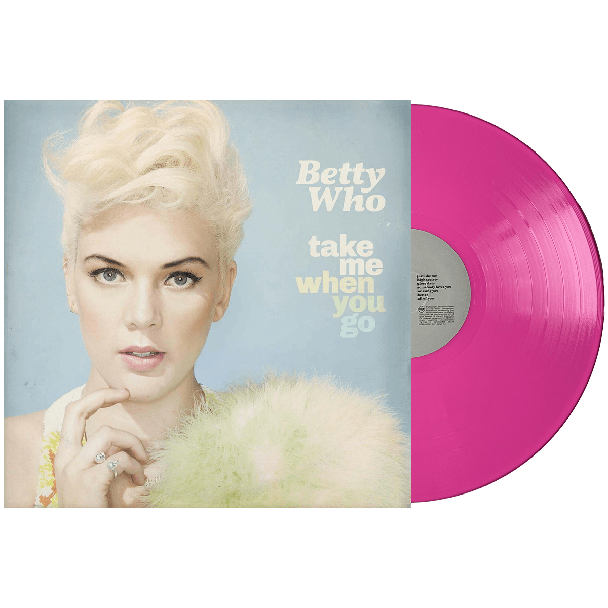 Take Me When You Go - Pink Vinyl