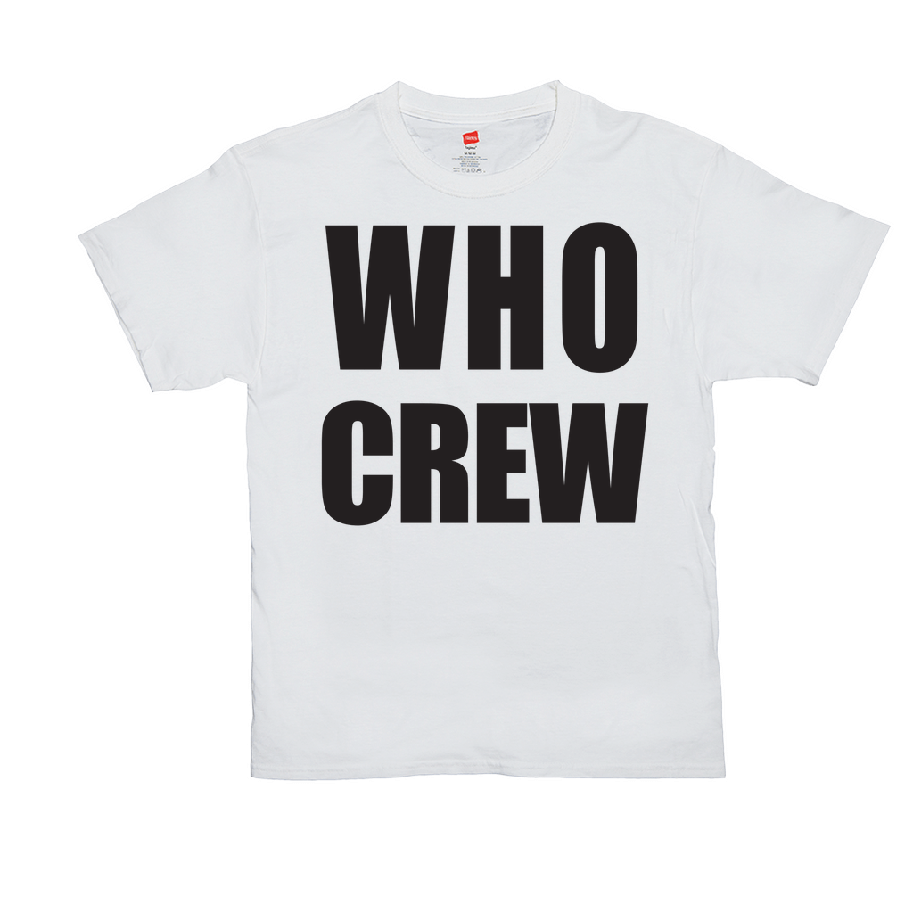 Who Crew T-Shirt:  The Betty Who family iconic Who Crew t-shirt.