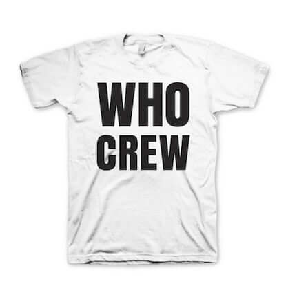Who Crew "Light" T-Shirt:  The Betty Who family iconic Who Crew t-shirt.